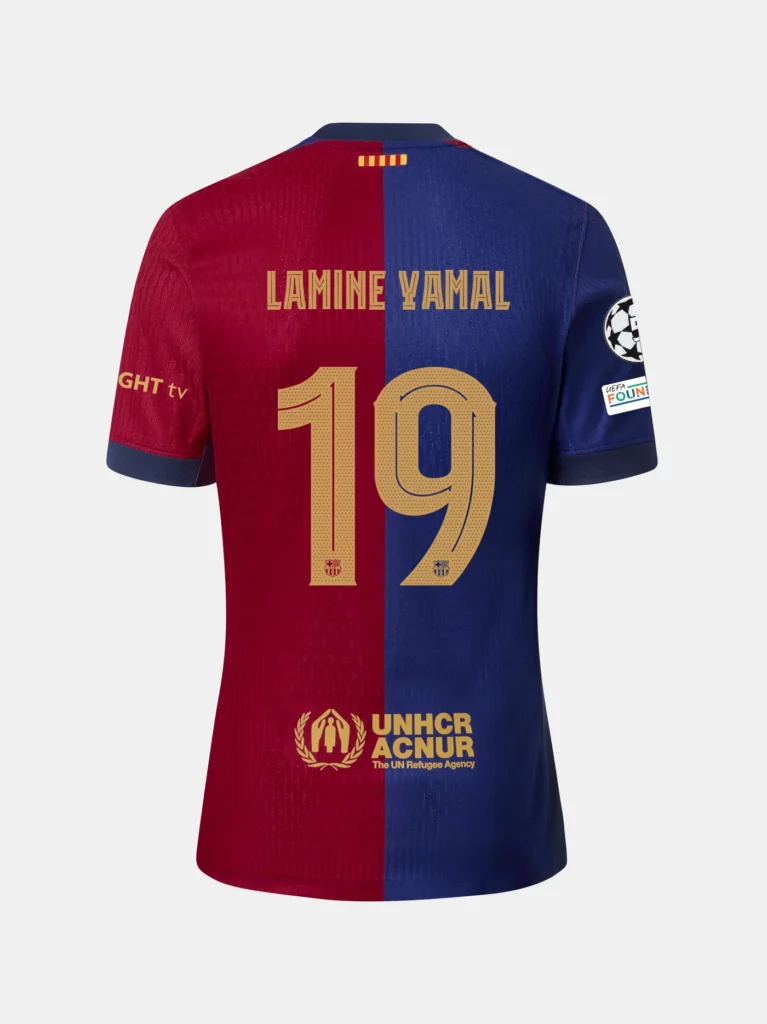 LAMINE YAMAL - FC Barcelona 125th Anniversary Home Jersey